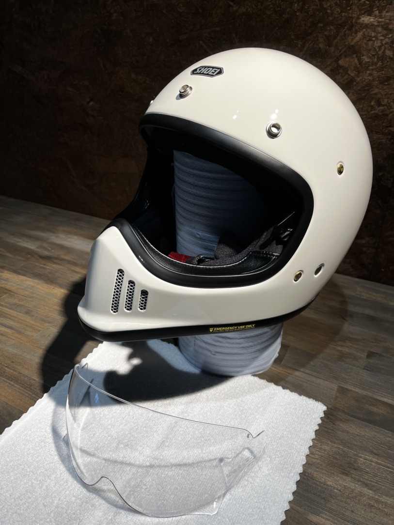 SHOEI EX-ZERO 小牧市のお客様 ヘルメットコーティング｜ボディ磨き カーコーティング専門店