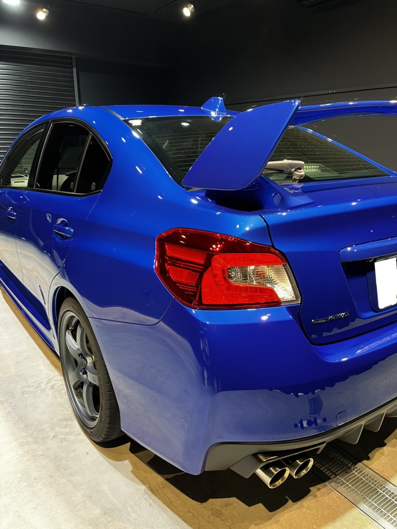 スバル WRX STI 春日井市のお客様 セラミックコーティング｜ボディ磨き カーコーティング専門店