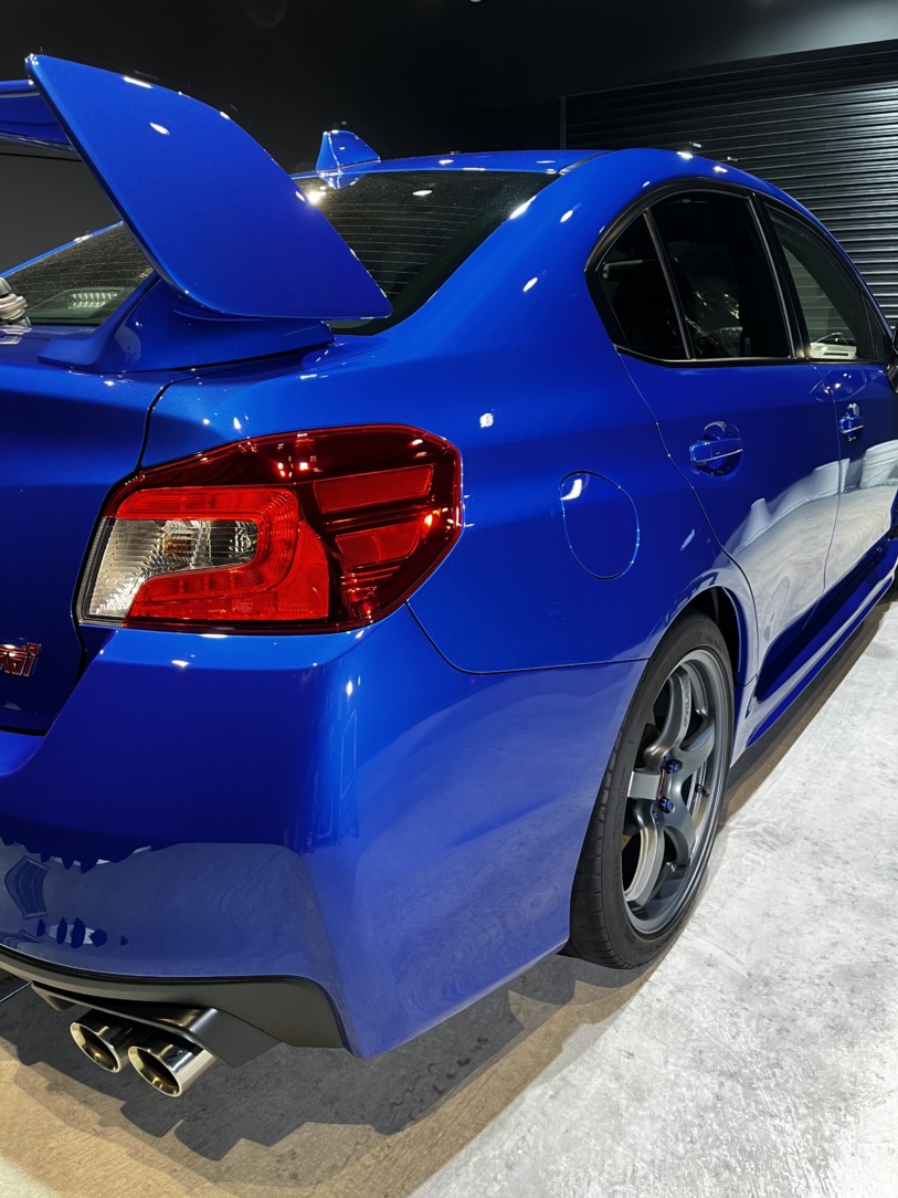 スバル WRX STI 春日井市のお客様 セラミックコーティング｜ボディ磨き カーコーティング専門店