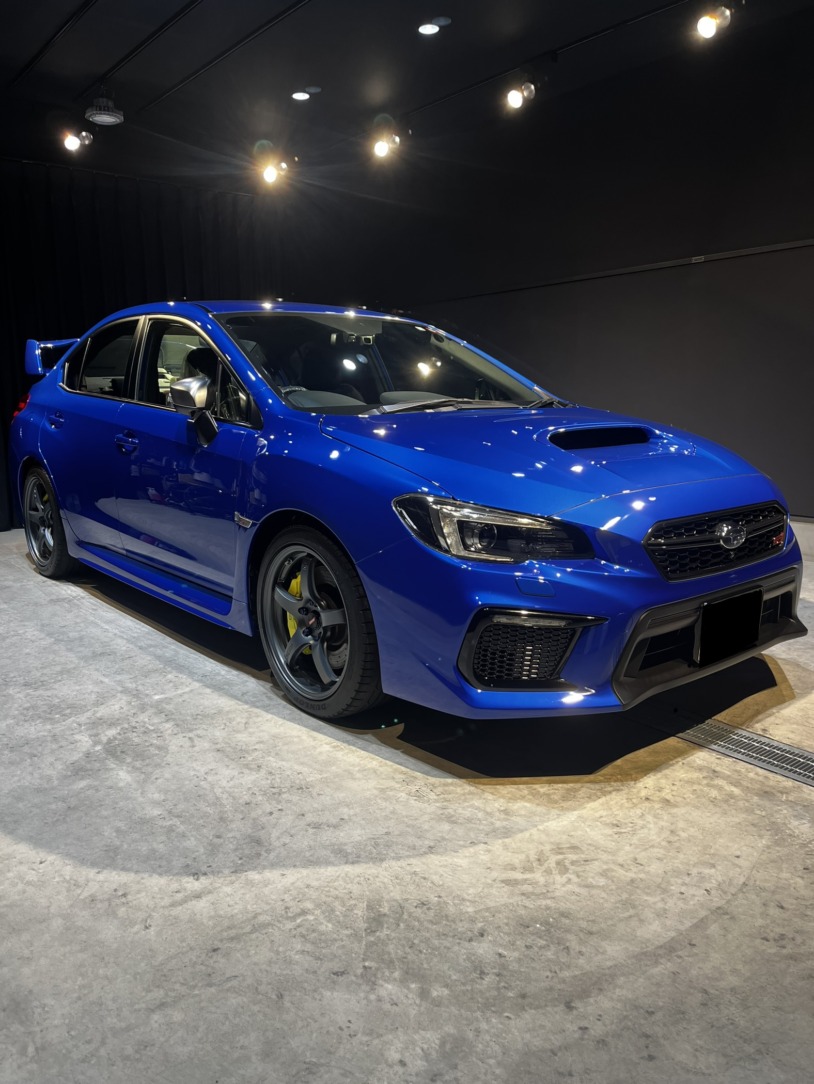 スバル WRX STI 春日井市のお客様 セラミックコーティング｜ボディ磨き カーコーティング専門店