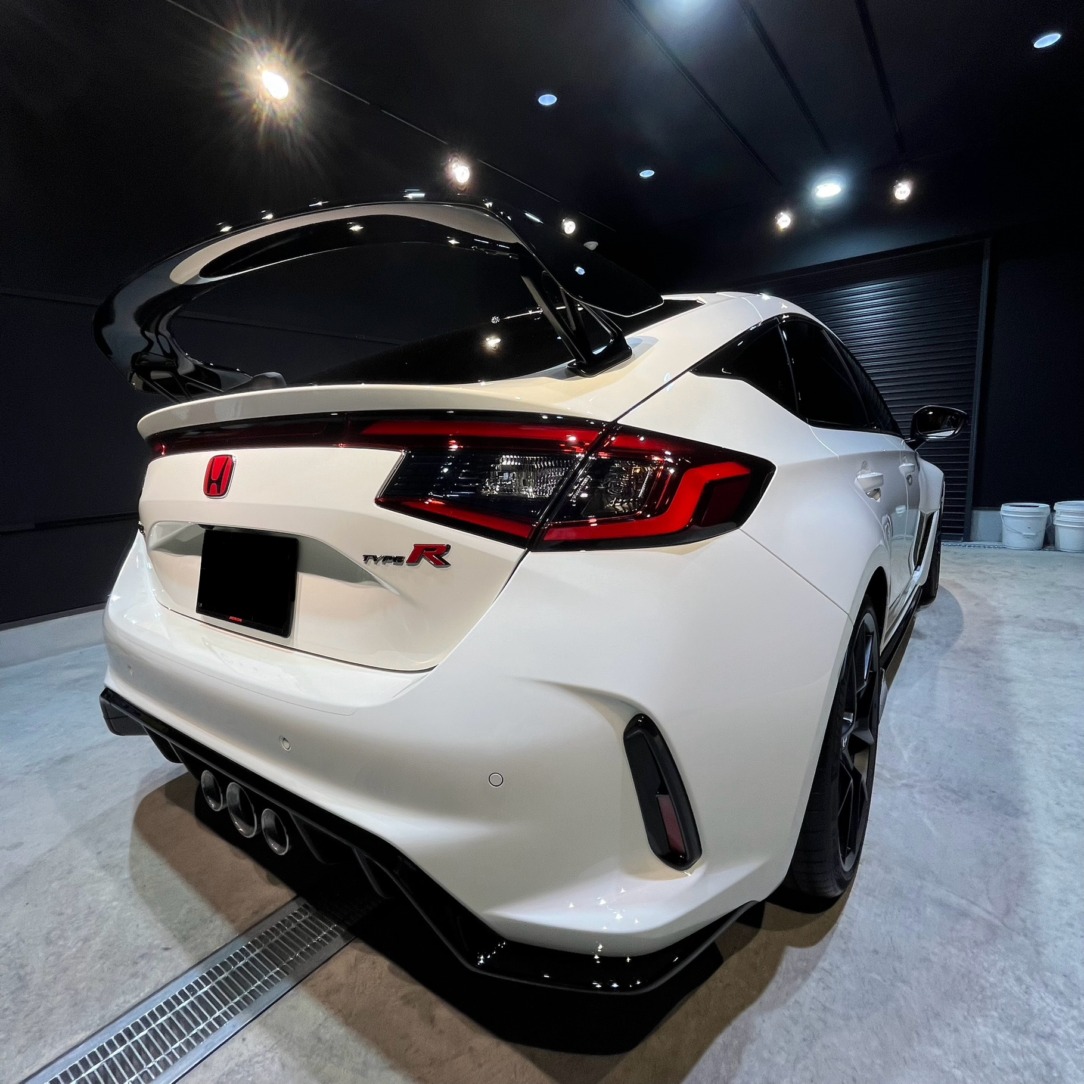 ホンダ シビック TypeR 中津川市のお客様 セラミックコーティング｜ボディ磨き カーコーティング専門店