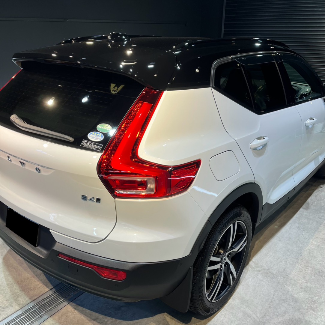 ボルボ XC40 春日井市のお客様 セラミックコーティング｜ボディ磨き カーコーティング専門店