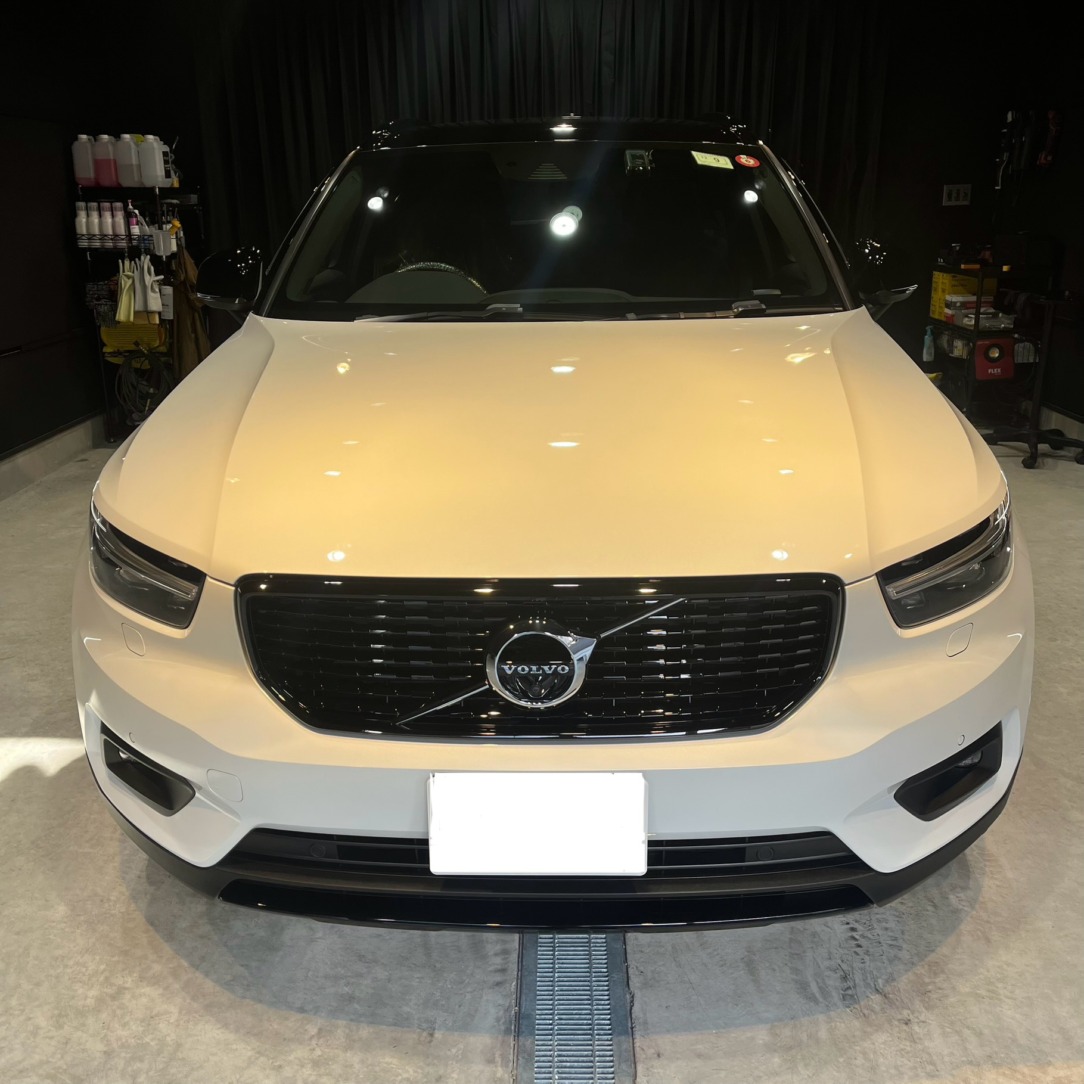 ボルボ XC40 春日井市のお客様 セラミックコーティング｜ボディ磨き カーコーティング専門店