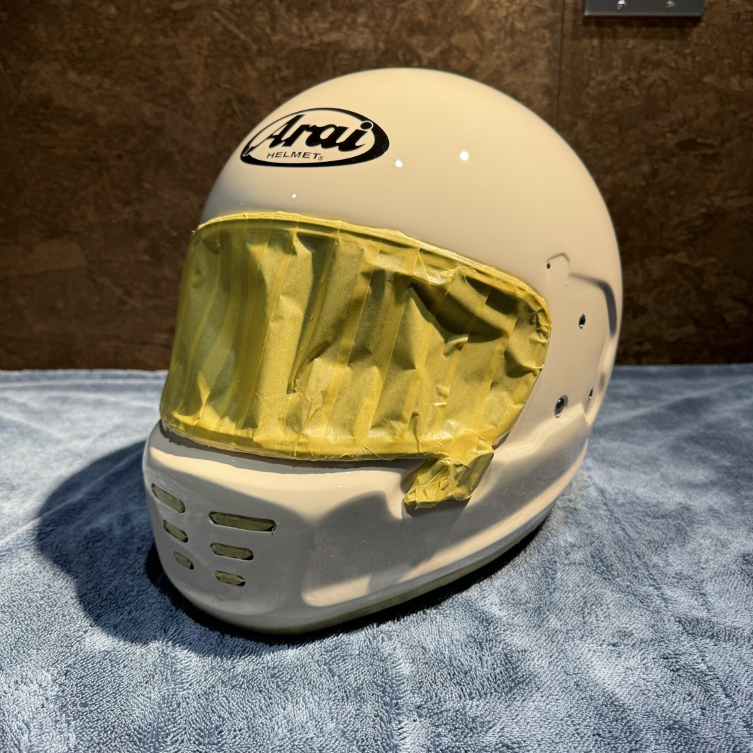 Arai RAPIDE-NEO 名古屋市西区のお客様 ヘルメットコーティング｜ボディ磨き カーコーティング専門店