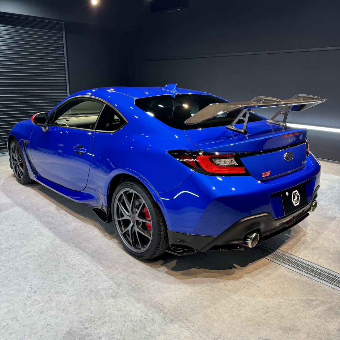 スバル BRZ 安城市のお客様 ペイントチューニング塗装調整研磨｜ボディ磨き カーコーティング専門店