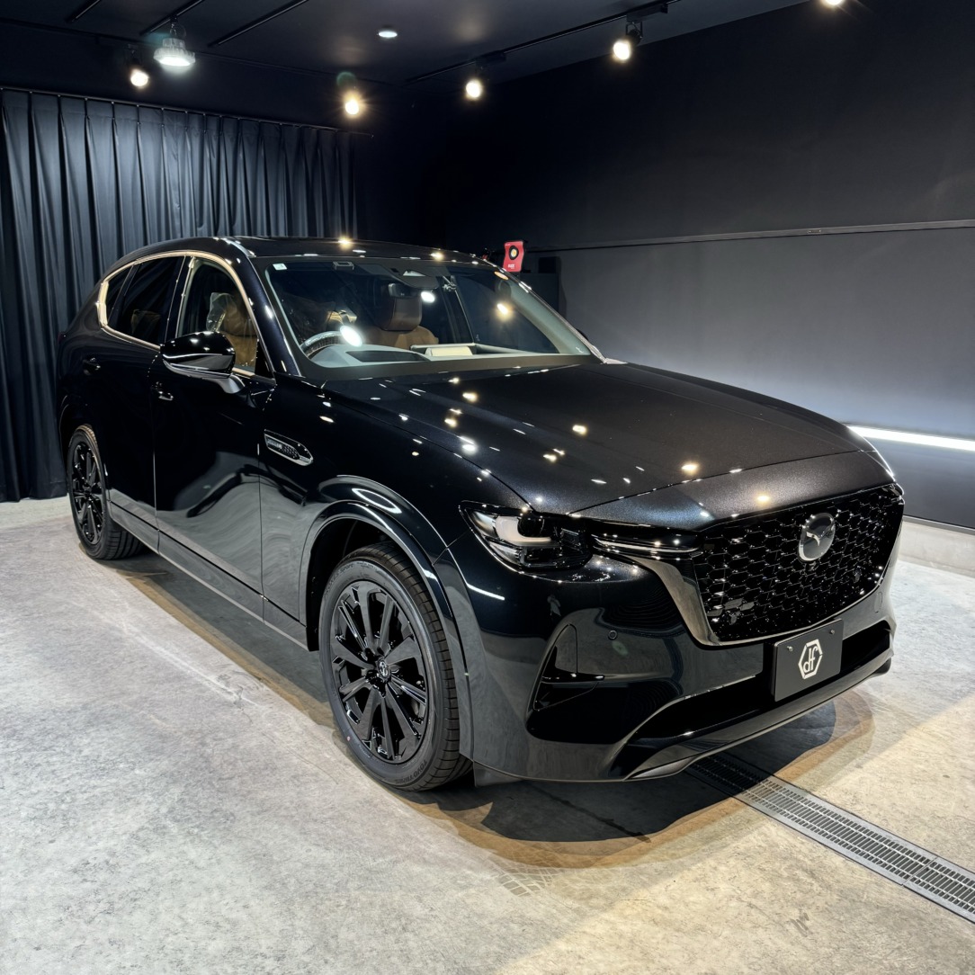 マツダ CX-60 名古屋市北区のお客様 セラミックコーティング｜ボディ磨き カーコーティング専門店