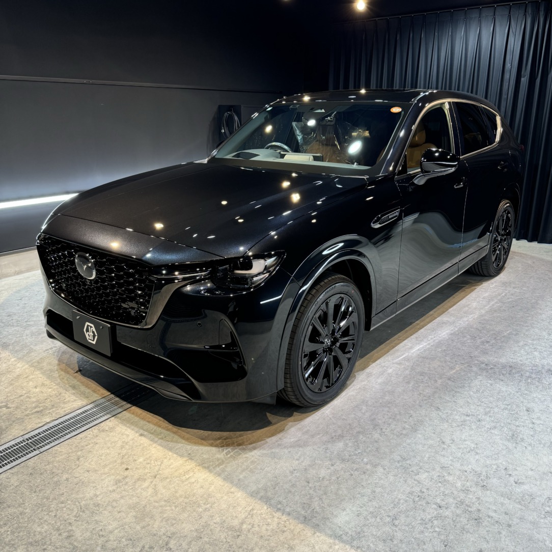 マツダ CX-60 名古屋市北区のお客様 セラミックコーティング｜ボディ磨き カーコーティング専門店
