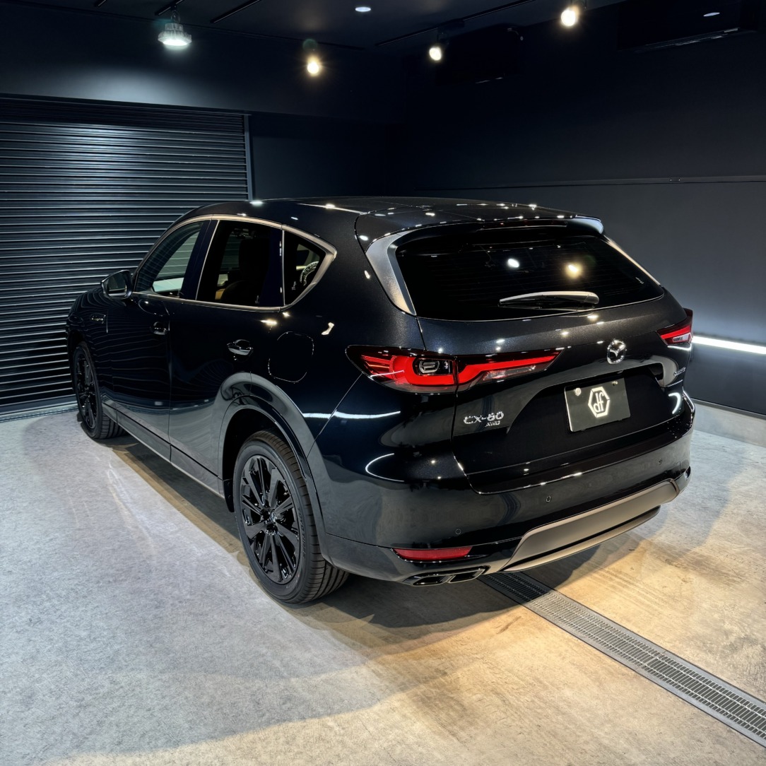 マツダ CX-60 名古屋市北区のお客様 セラミックコーティング｜ボディ磨き カーコーティング専門店