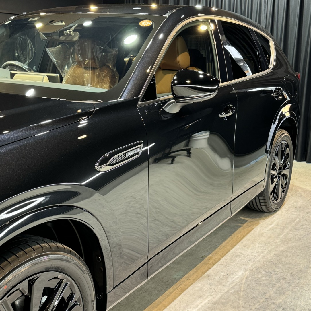 マツダ CX-60 名古屋市北区のお客様 セラミックコーティング｜ボディ磨き カーコーティング専門店