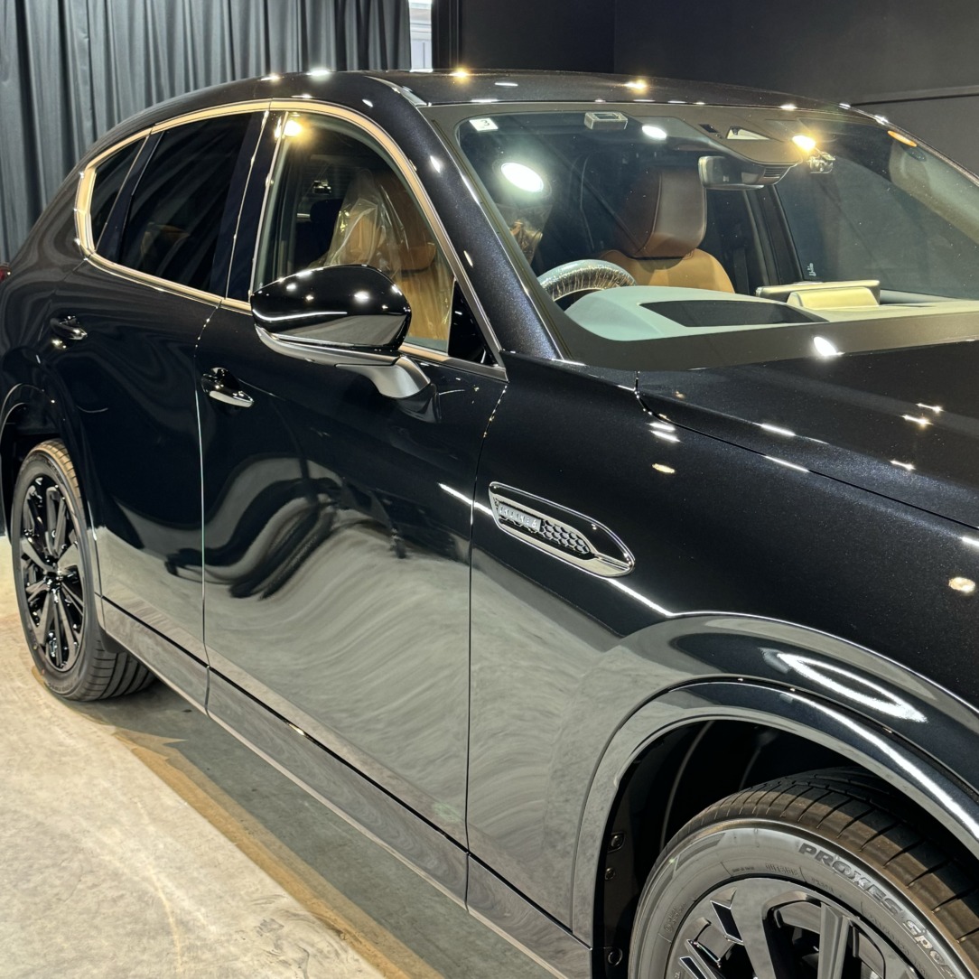 マツダ CX-60 名古屋市北区のお客様 セラミックコーティング｜ボディ磨き カーコーティング専門店