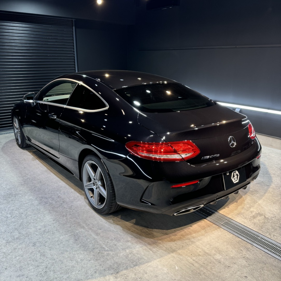 メルセデスベンツ C180 Coupe 春日井市のお客様 セラミックコーティング｜ボディ磨き カーコーティング専門店