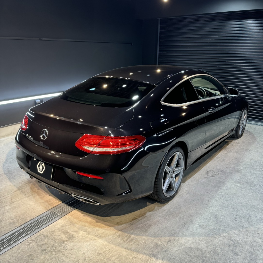 メルセデスベンツ C180 Coupe 春日井市のお客様 セラミックコーティング｜ボディ磨き カーコーティング専門店