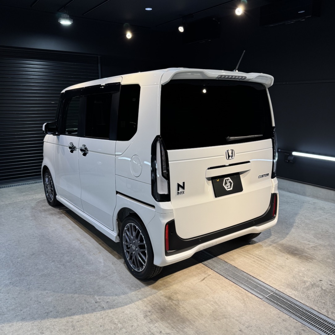 ホンダ N BOX 春日井市のお客様 セラミックコーティング｜ボディ磨き カーコーティング専門店