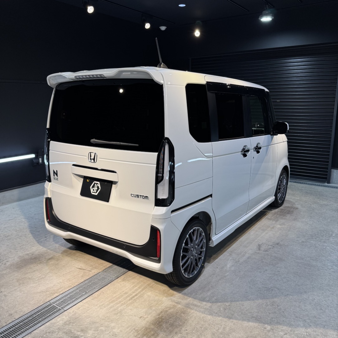 ホンダ N BOX 春日井市のお客様 セラミックコーティング｜ボディ磨き カーコーティング専門店