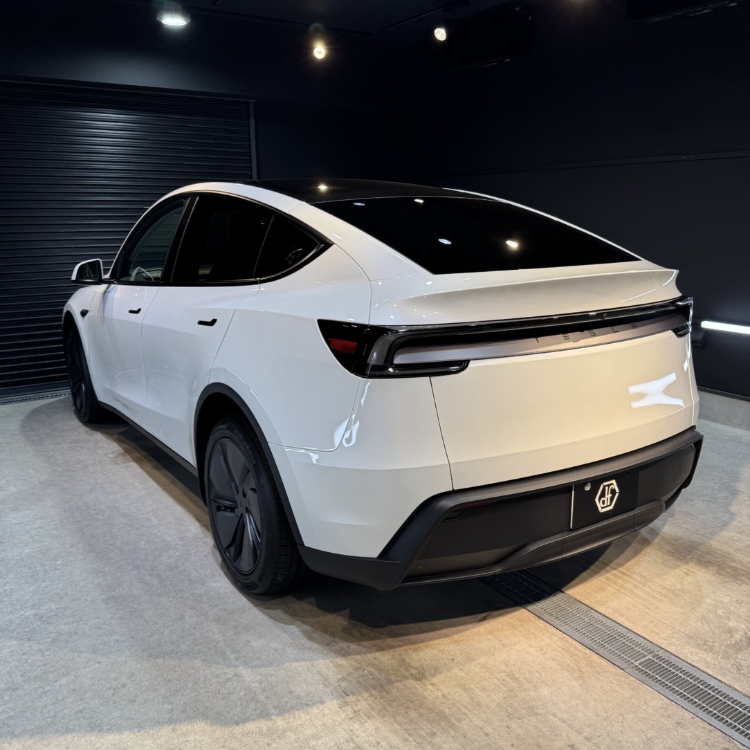 テスラ モデルY 春日井市のお客様 セラミックコーティング｜ボディ磨き カーコーティング専門店