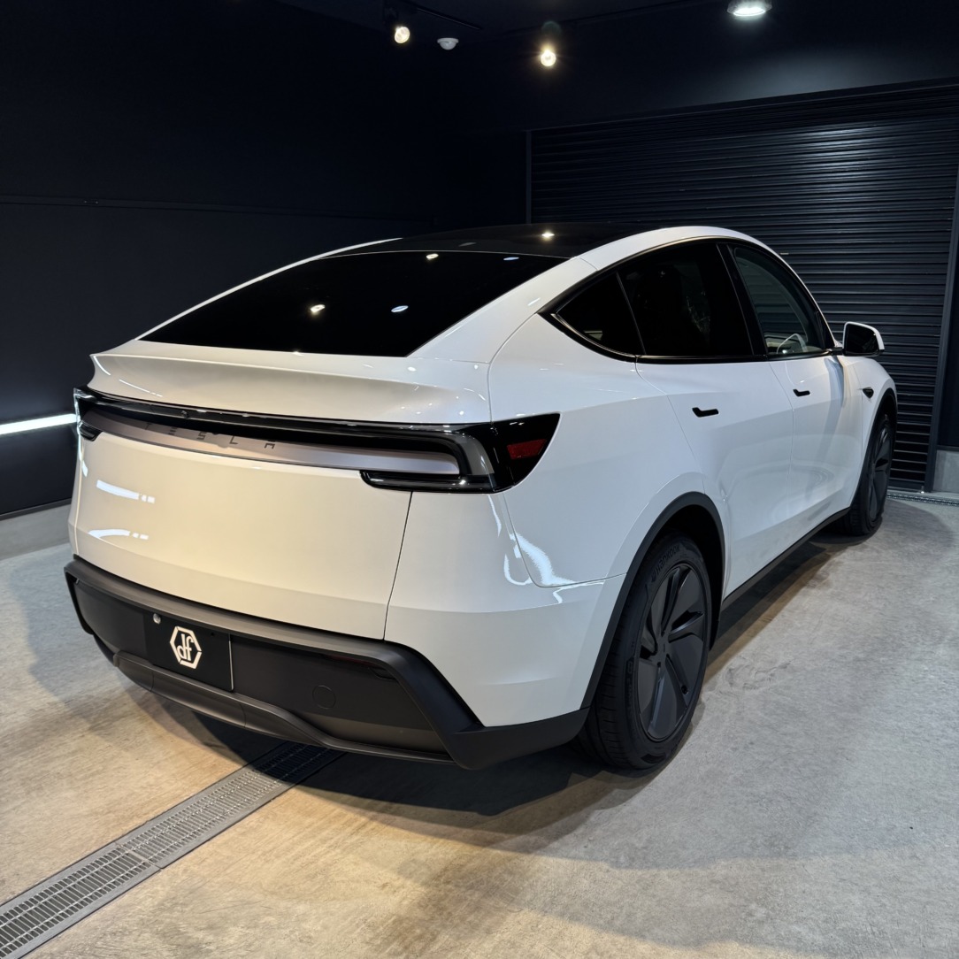 テスラ モデルY 春日井市のお客様 セラミックコーティング｜ボディ磨き カーコーティング専門店