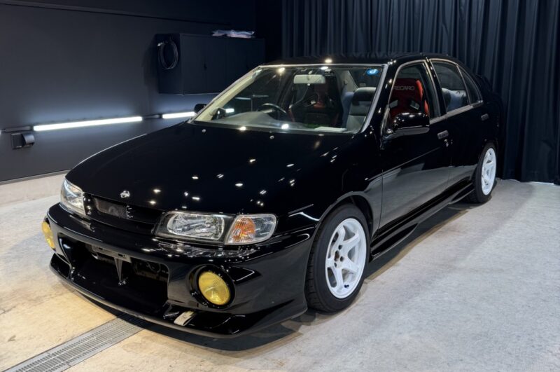 日産 パルサー 多治見市のお客様 セラミックコーティング